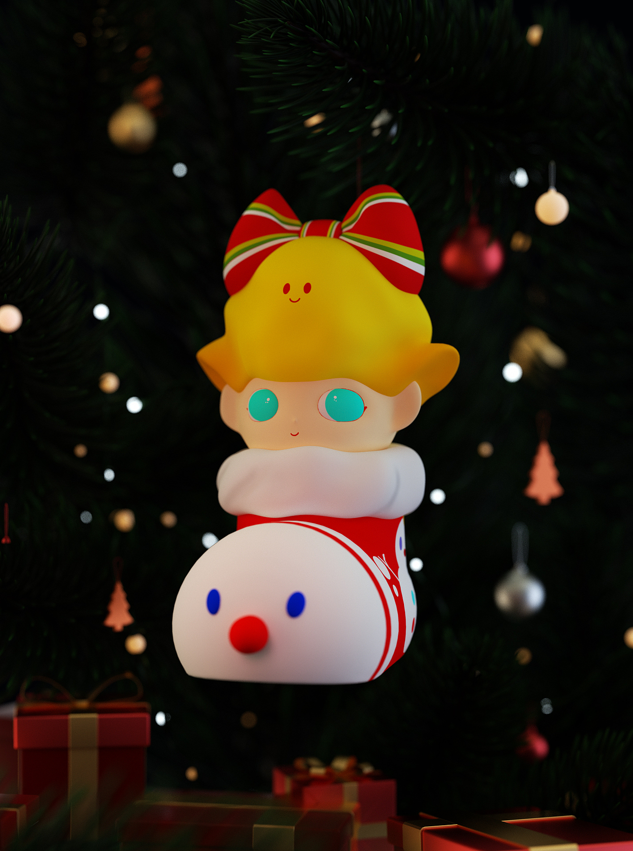 泡泡马特盲盒&卡通建模