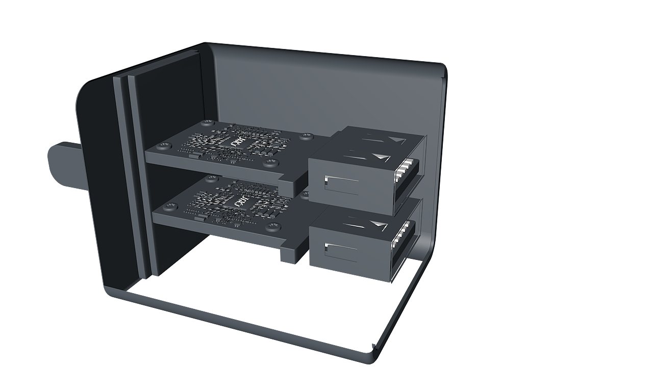 插座单双充电头模型