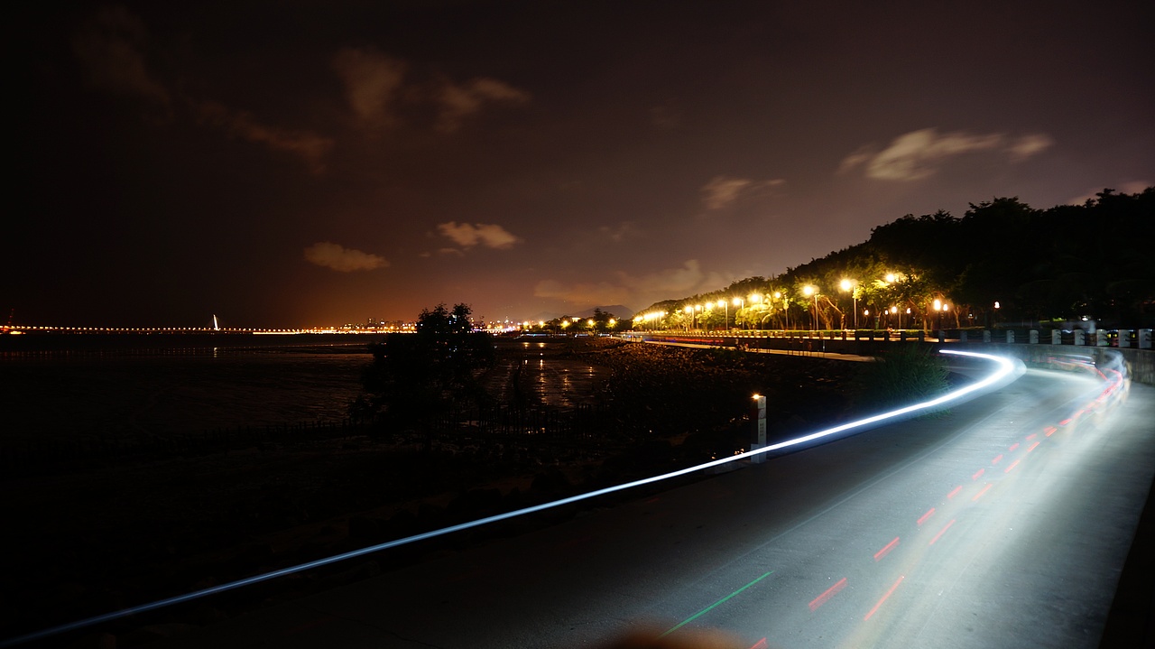 深圳红树林夜景