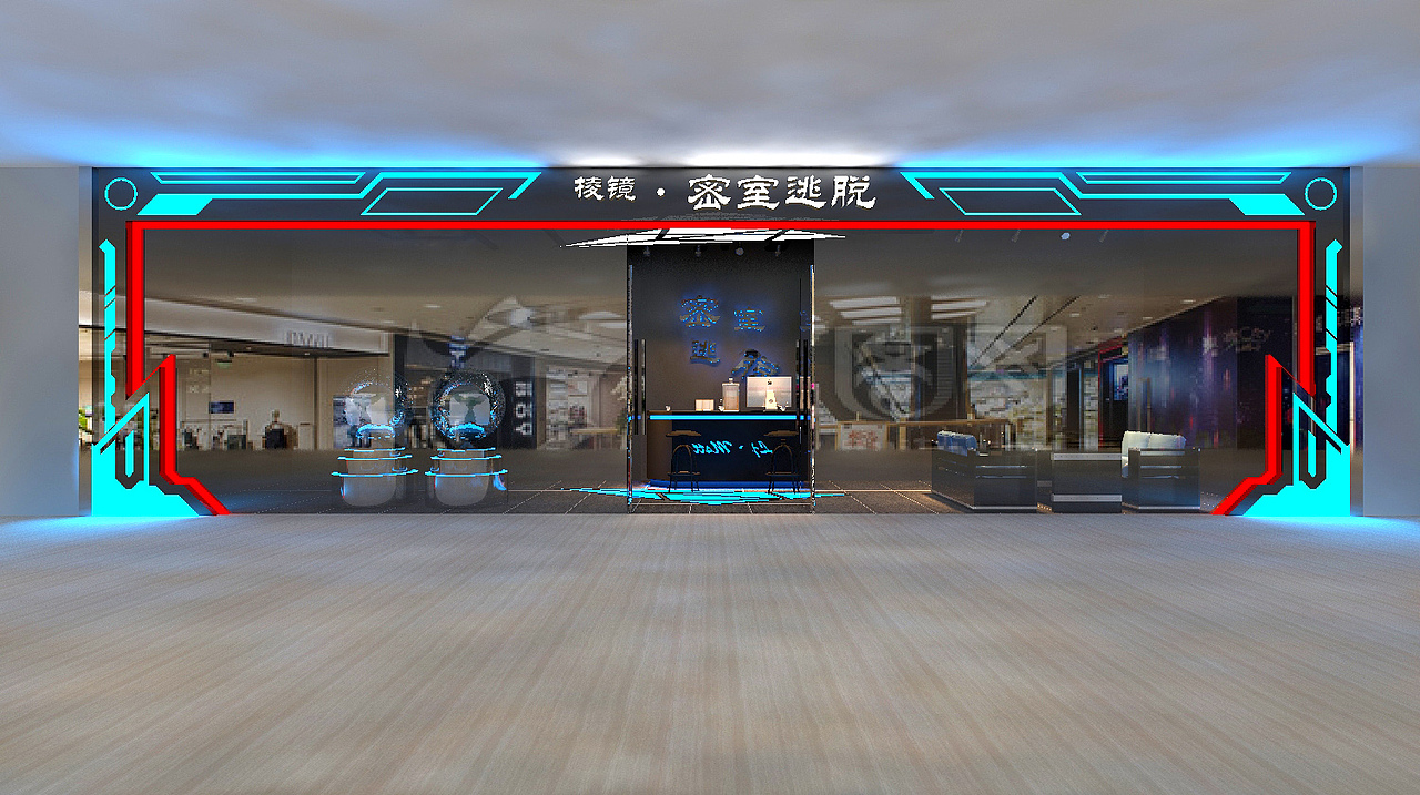 棱镜密室逃脱门头研发项目