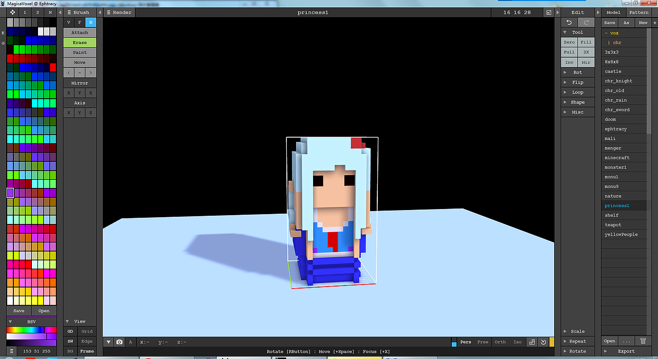 voxel_unbelievablePrincess（图ZNjkyNTg2MjA=） - 独立游戏 - 站酷设计师fermath原创素材 - 站酷ZCOOL