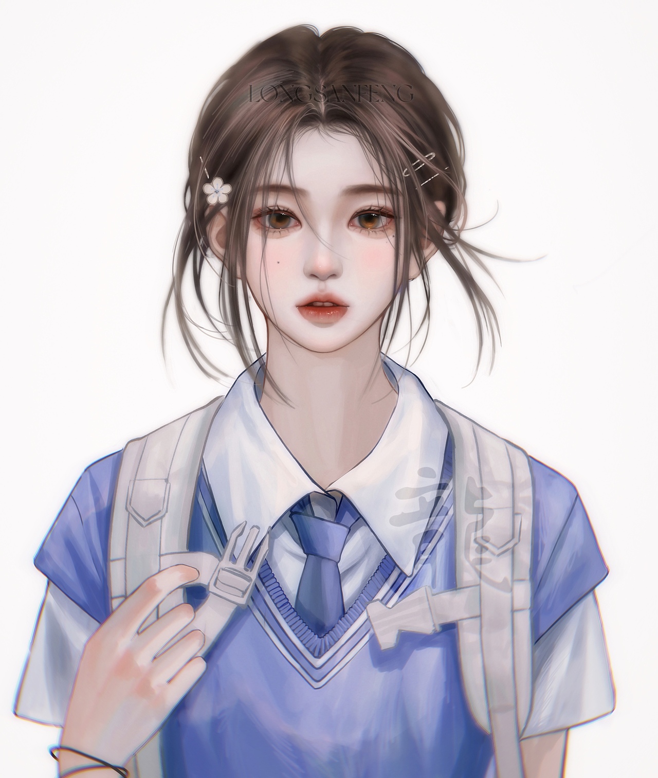 校服少女