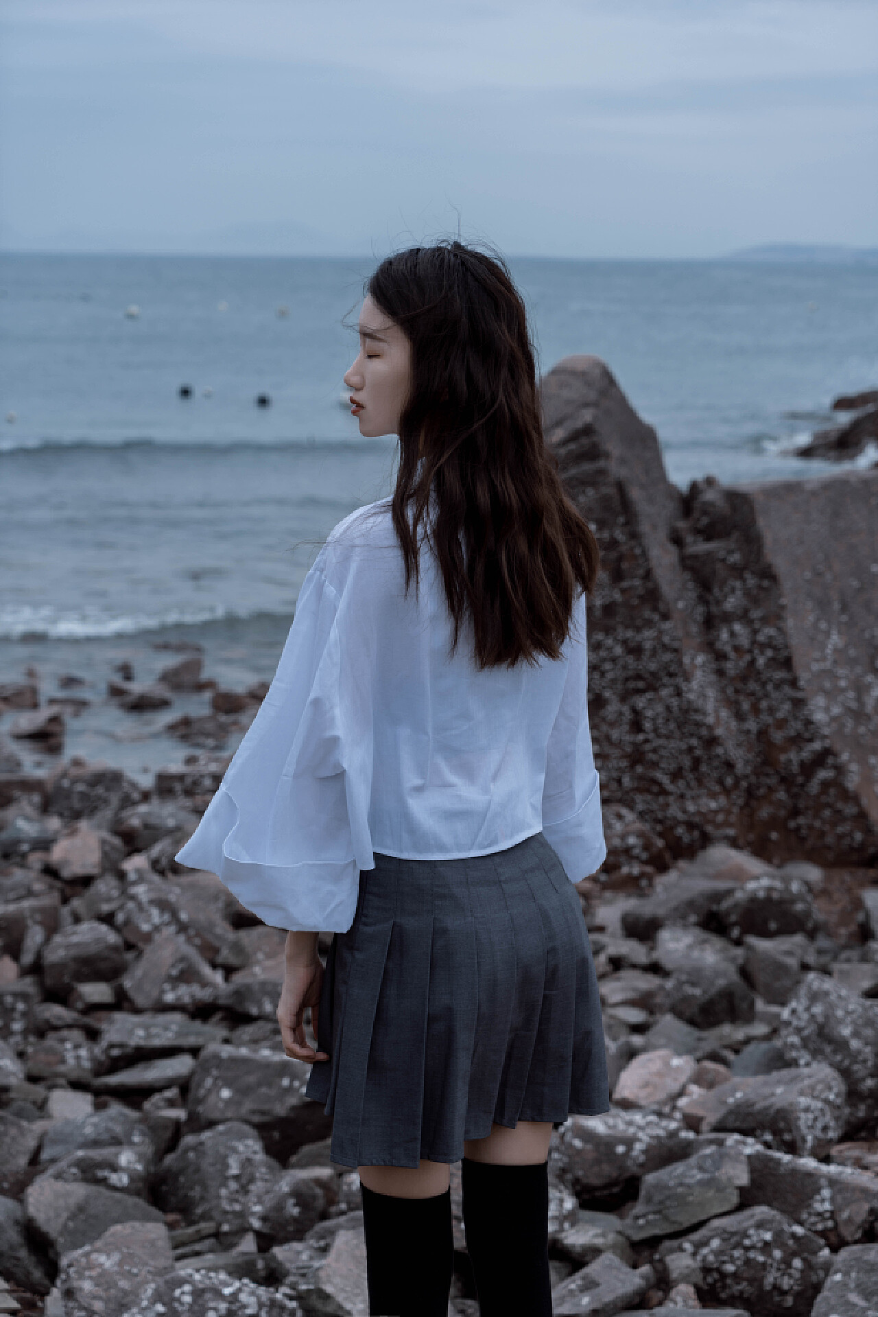竖屏海滩唯美人像摄影的简单介绍