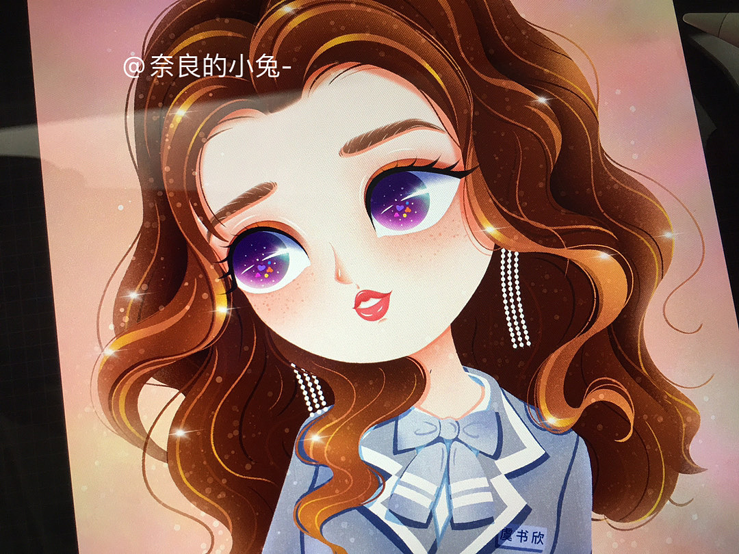 原创『小兔插画』虞书欣THE9,插画Q萌头像(图ZMjE0NDI5Nzky) - 儿童插画 - 站酷设计师奈良的小兔原创素材 - 站酷ZCOOL