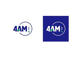 四點(diǎn)工作室標(biāo)志設(shè)計(jì) - the Logo of Studio 4am