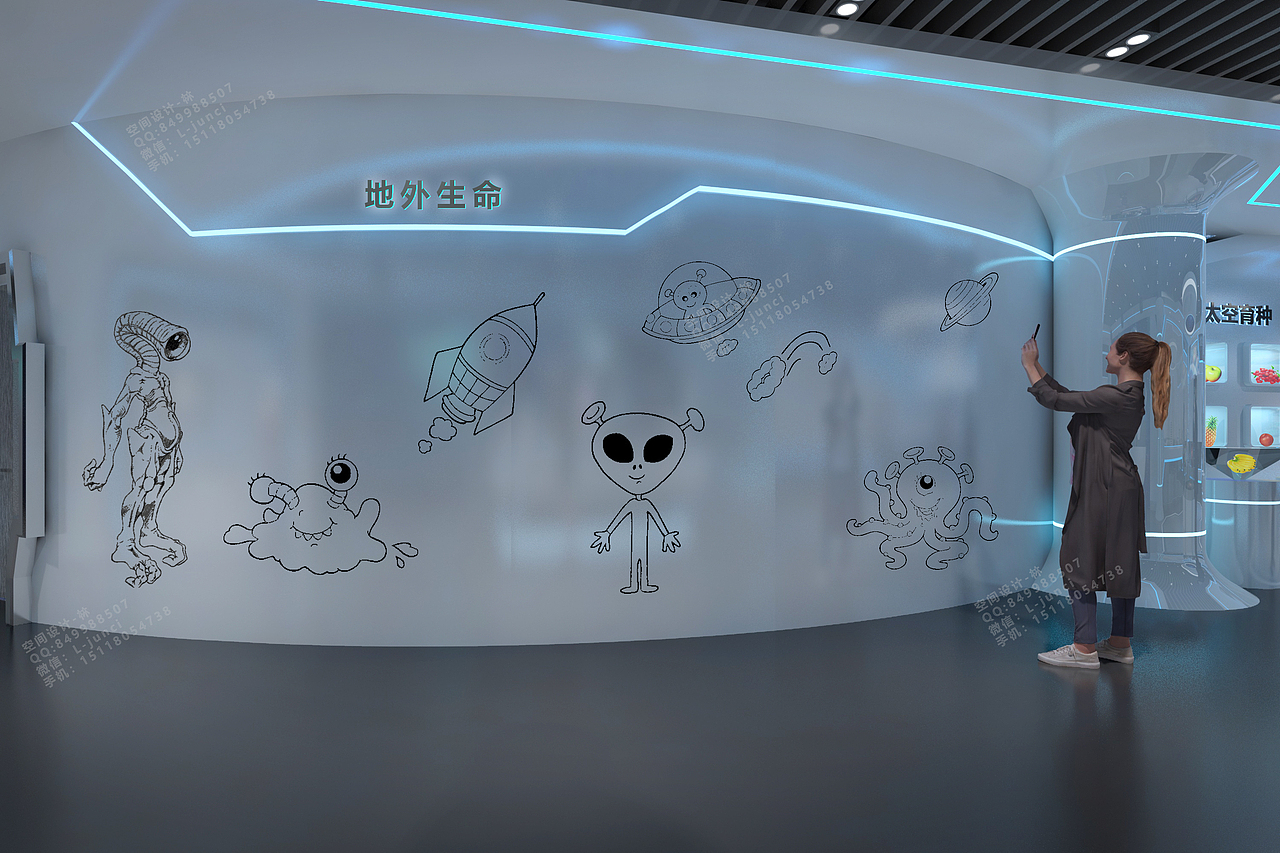 某少年宫科技馆5楼区域（图ZMjc4Mzk4OTI4） - 展陈设计 - 站酷设计师LJC1113原创素材 - 站酷ZCOOL