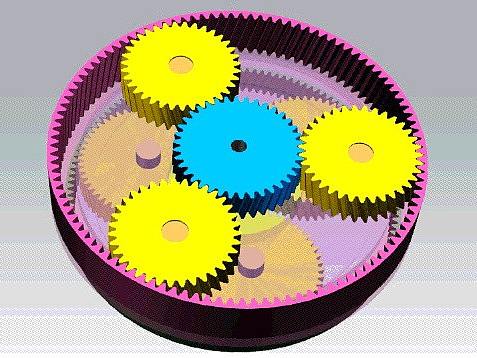 行星斜齿轮设计