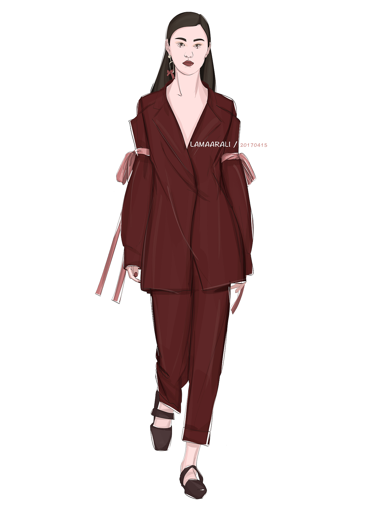 直播练习稿（图ZNzY3MjIzODA=） - 休闲/流行服饰 - 站酷设计师LAMAARALD原创素材 - 站酷ZCOOL