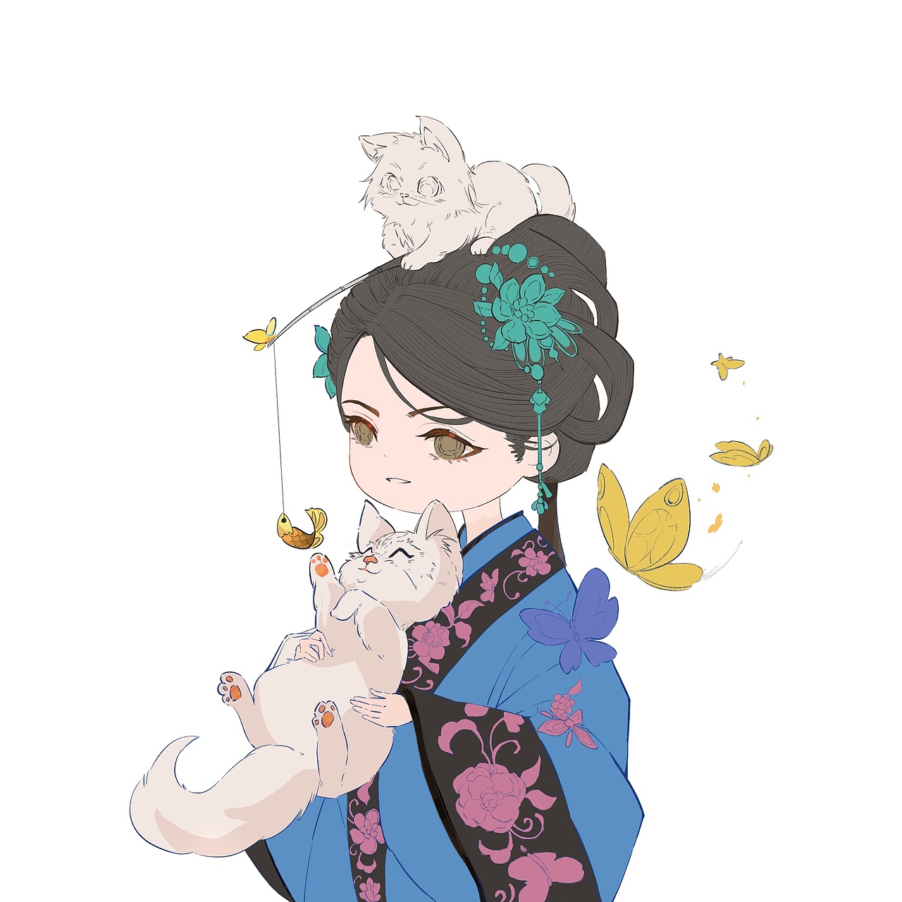 Q版古风人物头像