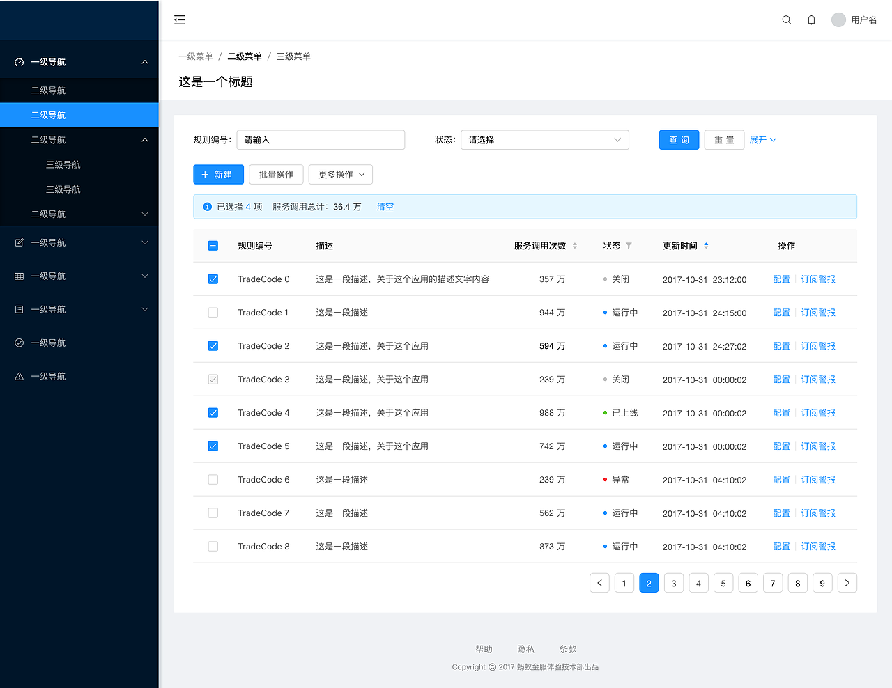 后台管理系统界面设计（图ZMTA2OTMwNzIw） - 其他网页 - 站酷设计师lbf_sky原创素材 - 站酷ZCOOL