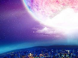 七夕星空背景
