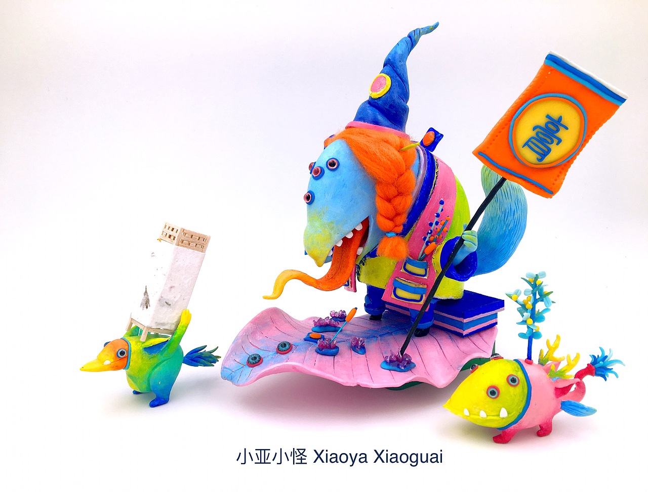 来一波软陶小怪吧（图ZODUyMjA2NzY=） - 其他手工艺 - 站酷设计师小亚小怪原创素材 - 站酷ZCOOL