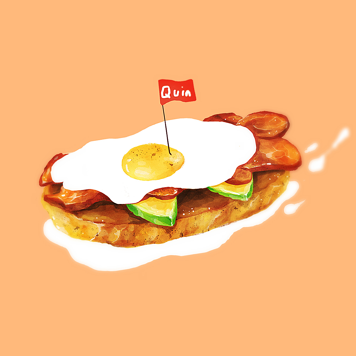 【Quin原創】Oh 肉（图ZNTE5MTgxMzY=） - 创作习作 - 站酷设计师Quin陳滚滚原创素材 - 站酷ZCOOL