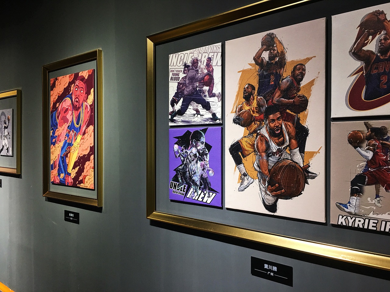 Kyrie ＆ LeBron（图ZODY5MjMyNjg=） - 商业插画 - 站酷设计师CHOCO__原创素材 - 站酷ZCOOL