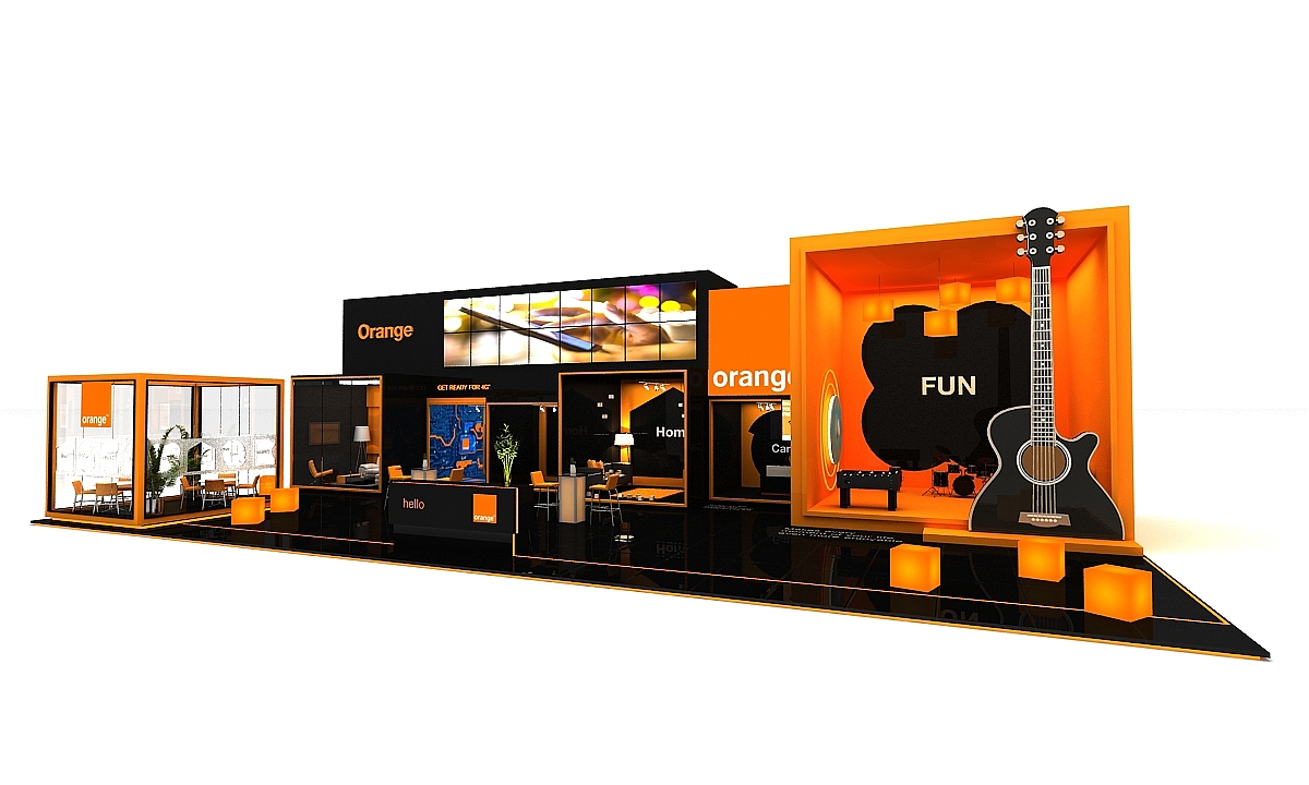 展位、展厅 cad施工图 展示柜 美陈 活动3d商场