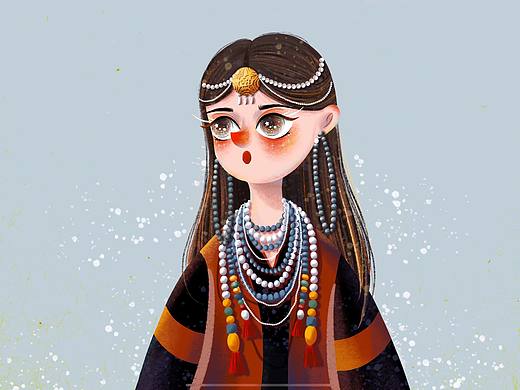 民族系列之珞巴族