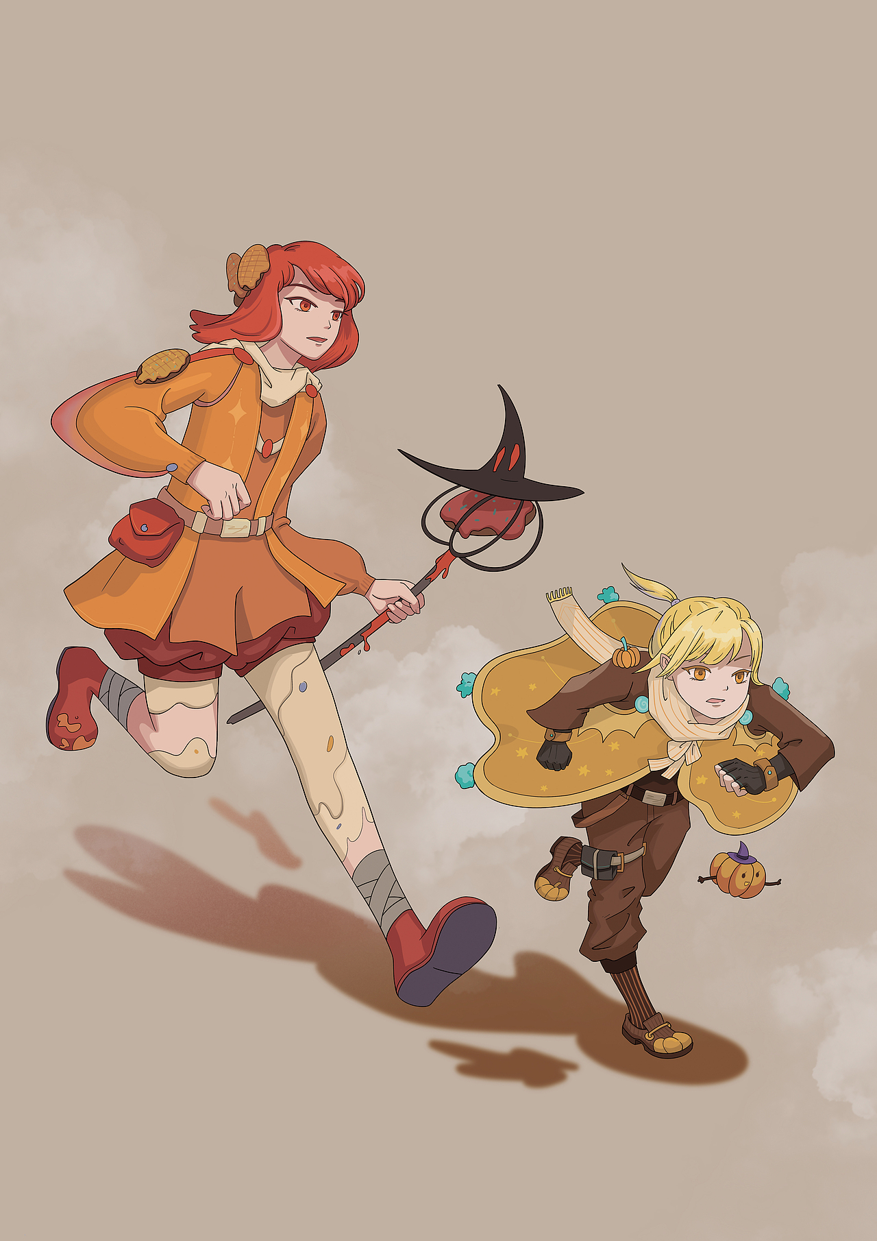 上海欢乐谷2021万圣节剧本杀人物设定（图ZMjcyODczMjMy） - 概念设定 - 站酷设计师长月是也原创素材 - 站酷ZCOOL