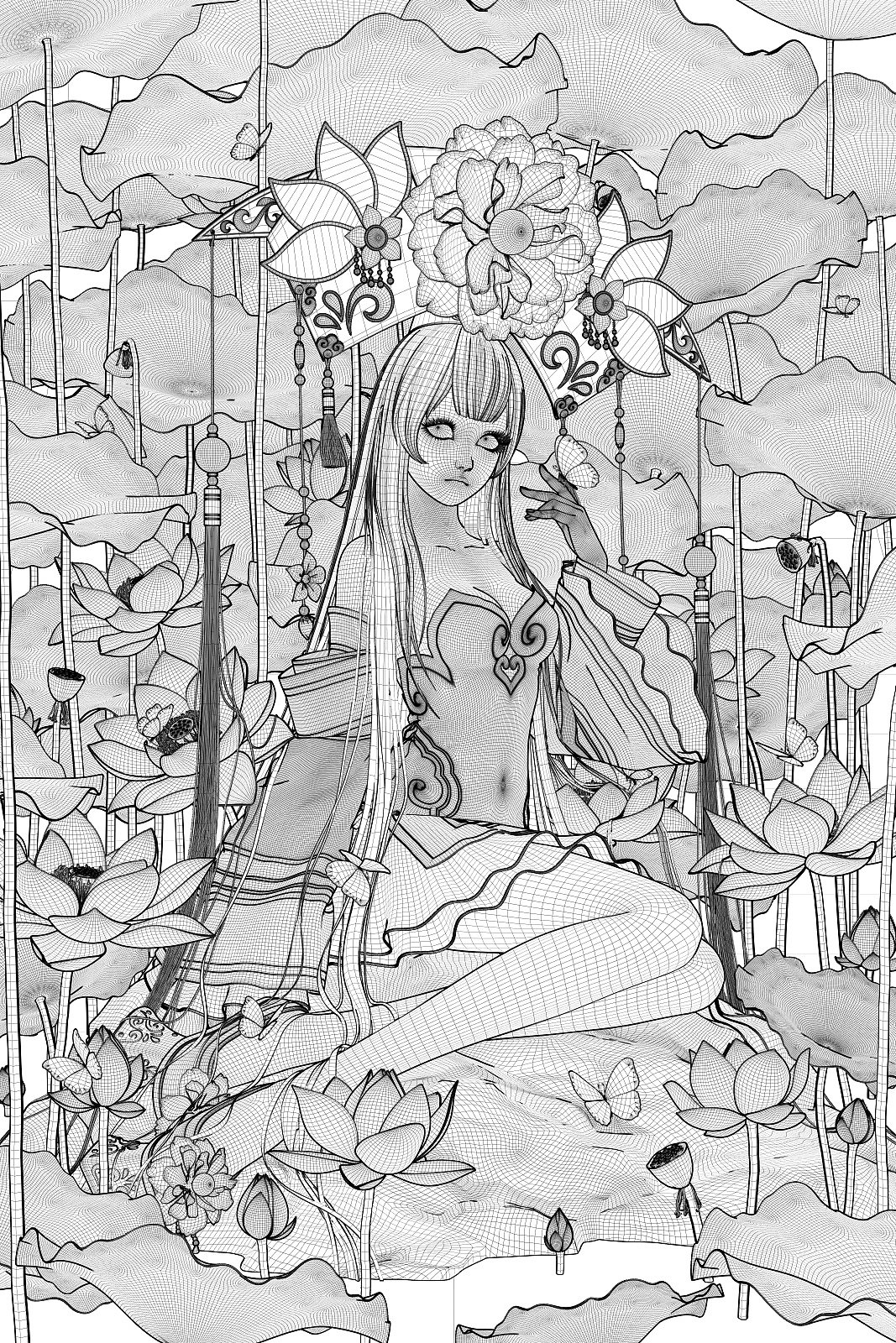 《双生花》2013-原创（图ZMjkxMjg2NTEy） - 人物/生物 - 站酷设计师Danny妮妮原创素材 - 站酷ZCOOL