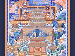 国潮风作品