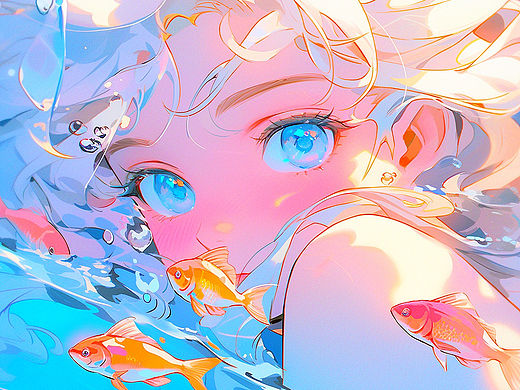 AI绘画MJ niji5（头像）