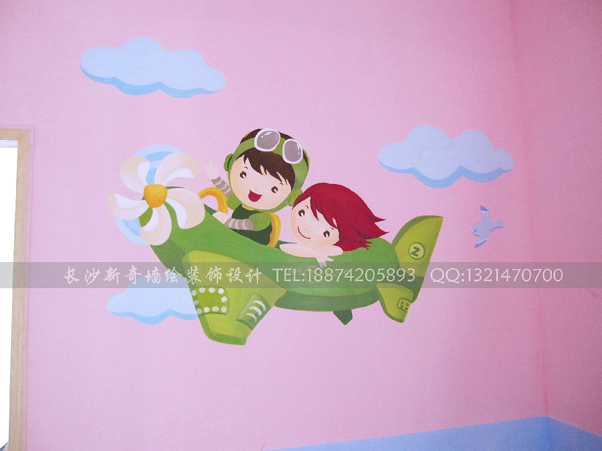 长沙墙绘、长沙壁画、长沙手绘墙、长沙幼儿园墙绘、壁画、长沙墙绘公司