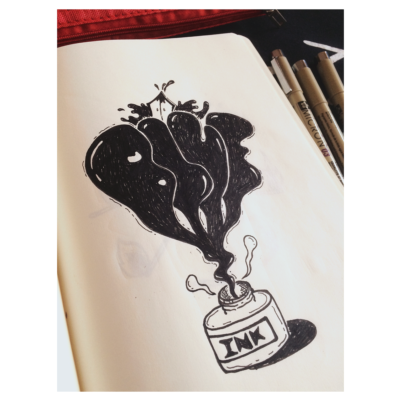 日练 随笔 涂鸦 晒本27