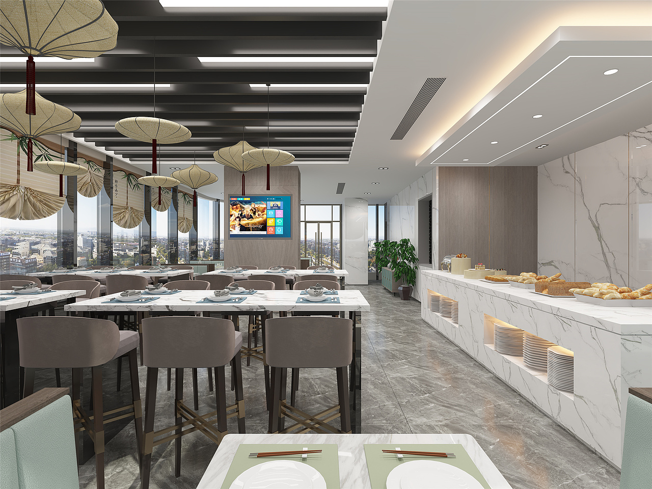 工装餐厅设计