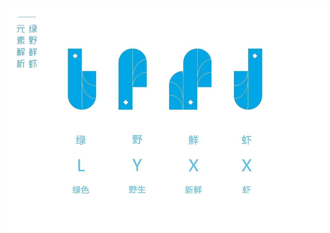 绿野鲜虾 - 视觉提案（图ZNjYxMDcyMjg=） - Logo - 站酷设计师张笠原创素材 - 站酷ZCOOL