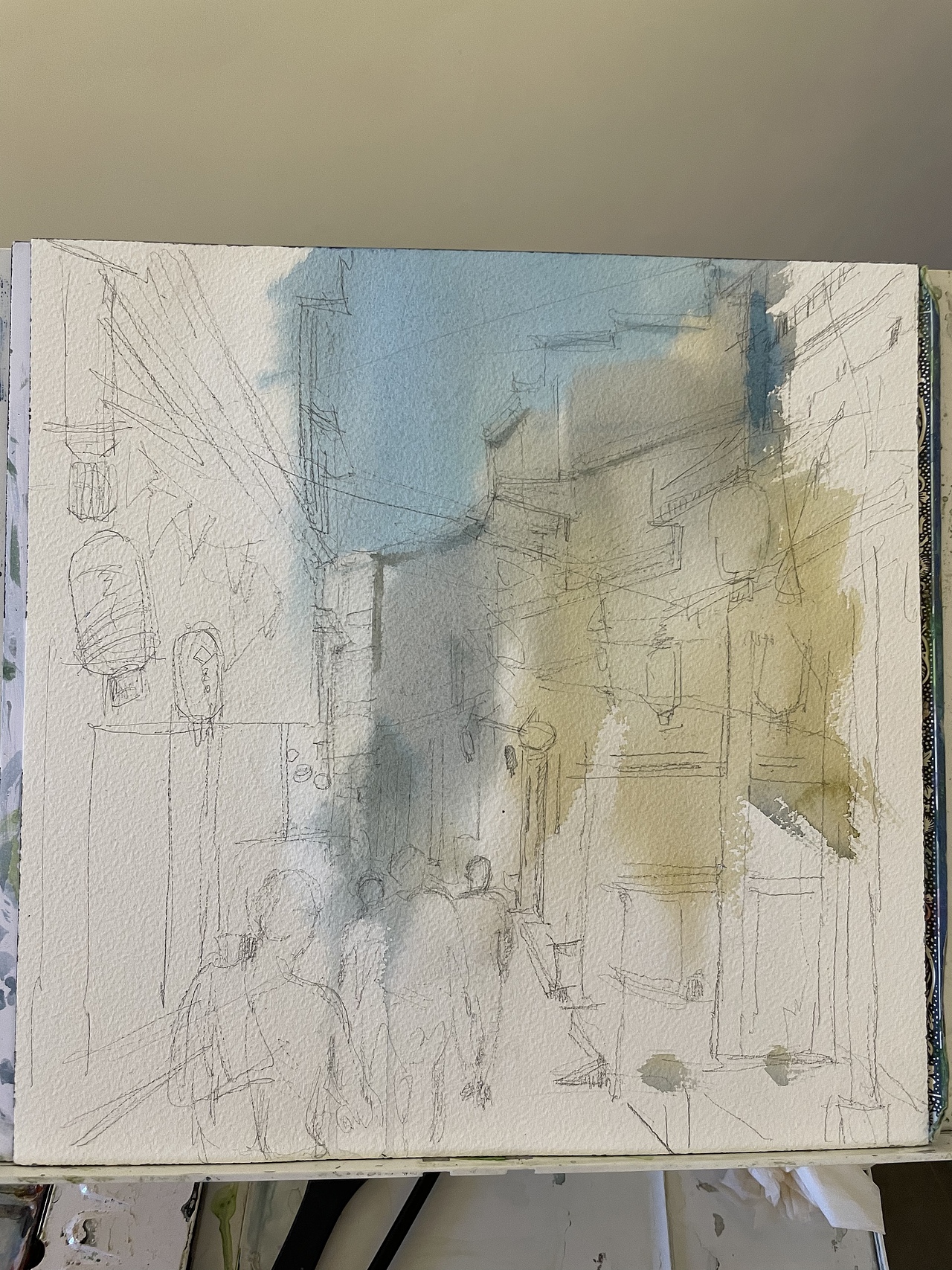 湘西水彩写生记录