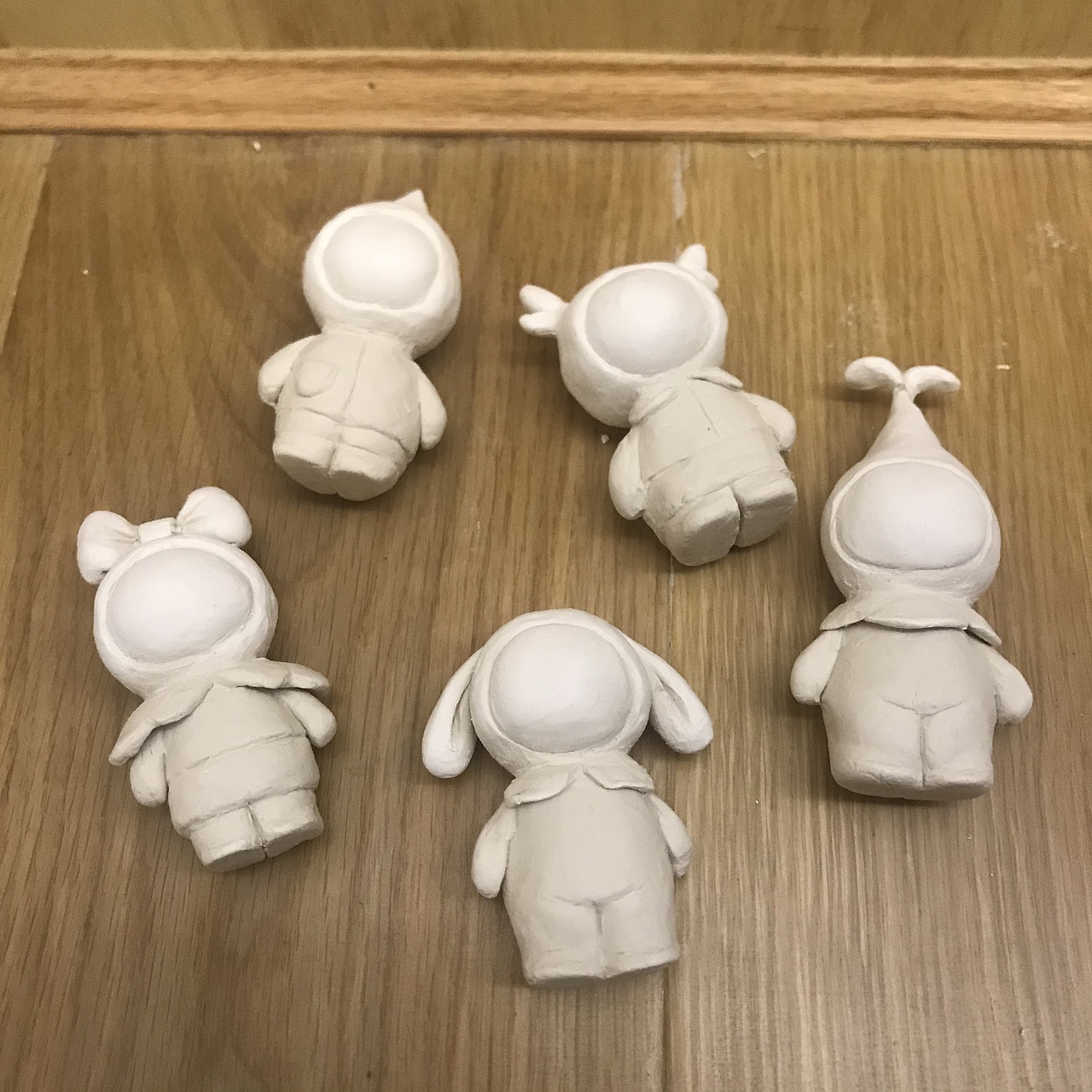 【石塑粘土】排排站吃果果er