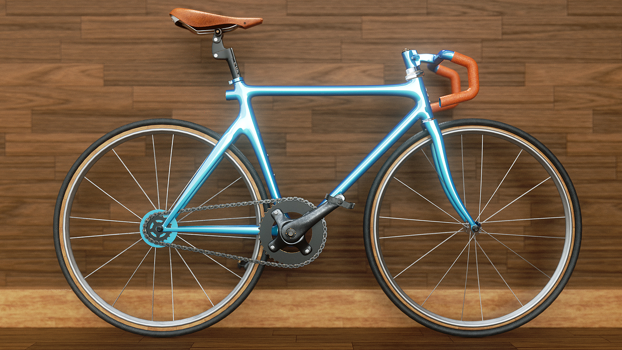 C4D+Redshift自行车系列