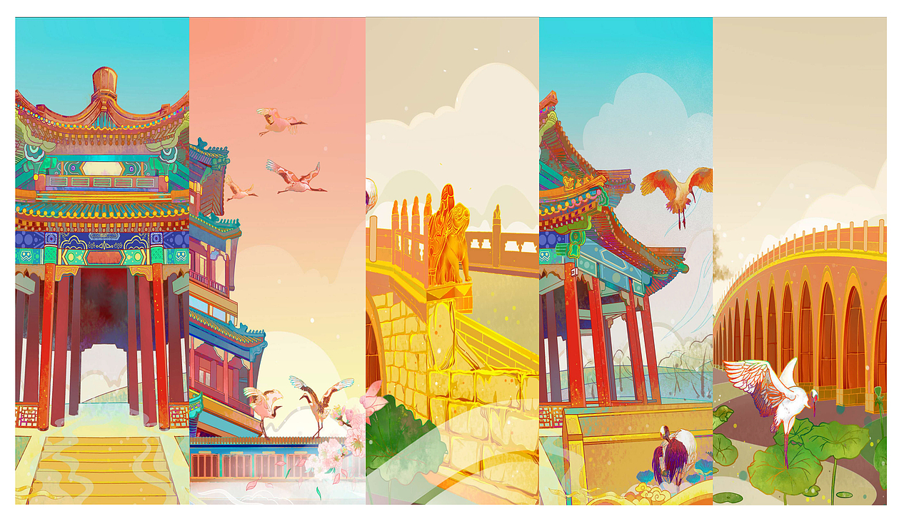 建筑（图ZMjE0Njk2NjEy） - 艺术插画 - 站酷设计师LWYo原创素材 - 站酷ZCOOL