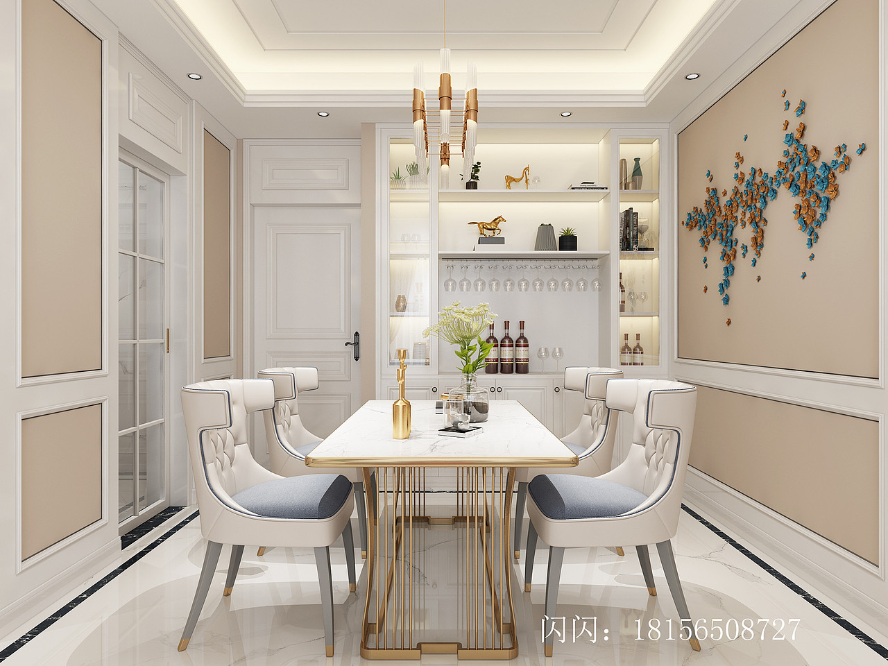 轻奢风格全景图