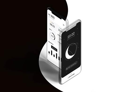 看够了赛博朋克“五光十色” 看看黑白简约性冷淡闹钟