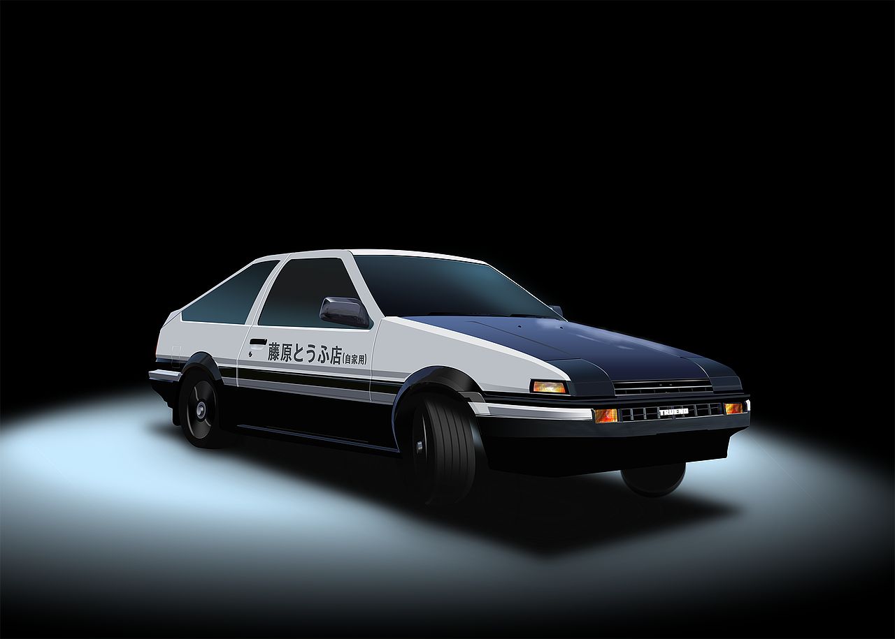 AE86（图ZMTkyNTg2MzI=） - 图标 - 站酷设计师菜头阿森原创素材 - 站酷ZCOOL