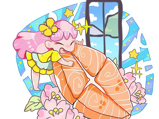 小画（个人主页-ZMzQzMzQwNTI=） - 新锐潮流插画 - 站酷设计师榴莲白菜花原创素材 - 站酷ZCOOL