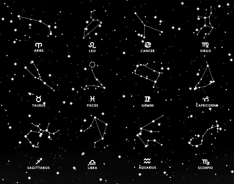 12星座图标大全图片