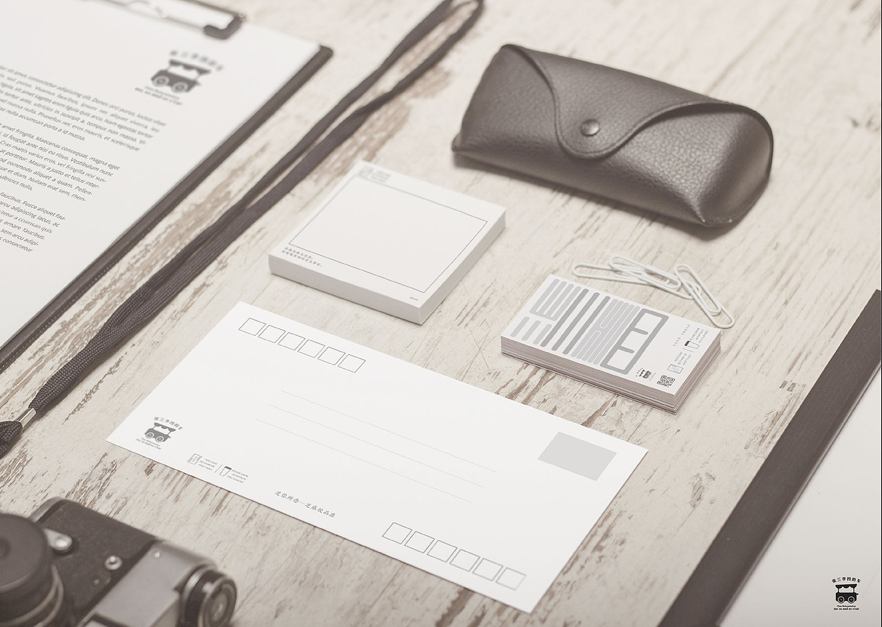 芝麻饮品店视觉形象设计