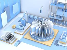 C4D场景动画练习