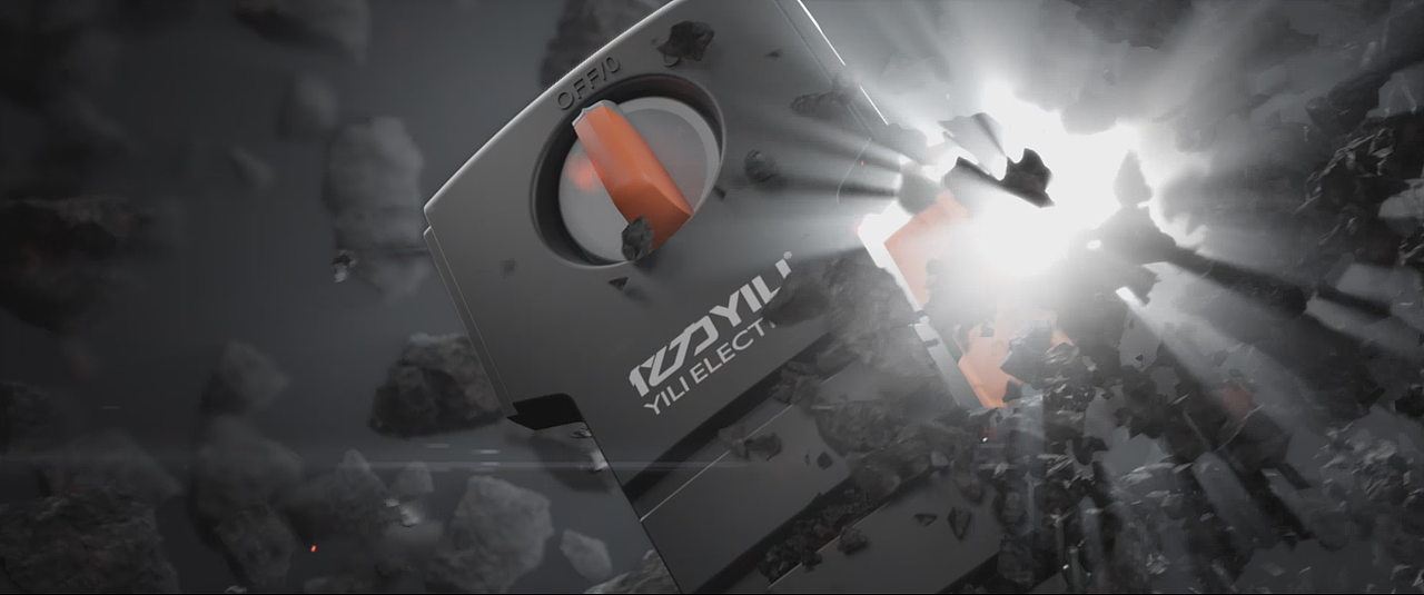 天猫亿力洗车机ICE-MAN产品3D宣传片广告