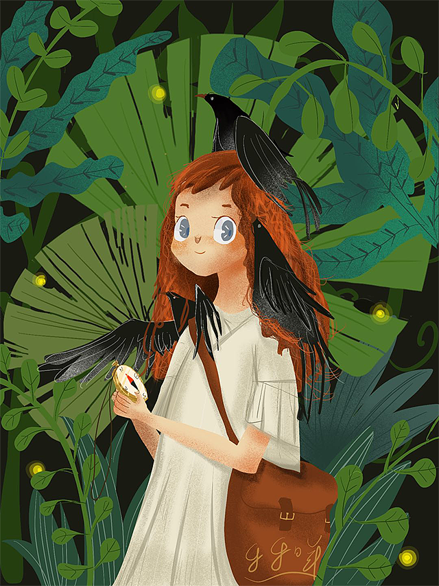 临摹插画练习│四（图ZMTI3NzQ0NDM2） - 创作习作 - 站酷设计师牙牙咩原创素材 - 站酷ZCOOL