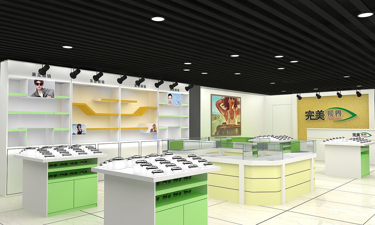 眼镜店（图ZMTk3NTM5NjE2） - 建筑/空间 - 站酷设计师大肚胖虫子原创素材 - 站酷ZCOOL
