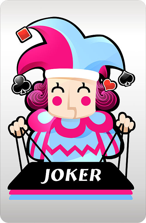 卡通扑克牌设计练习