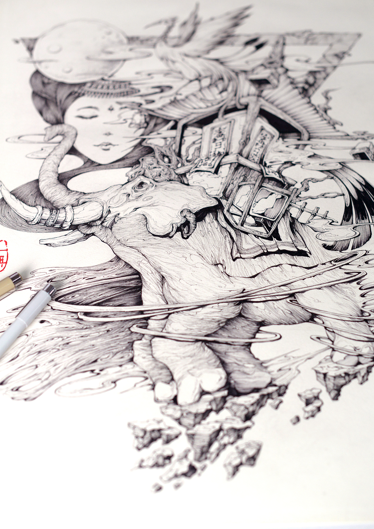 万象包罗（图ZMTc5NDU0NTky） - 艺术插画 - 站酷设计师自由尽头原创素材 - 站酷ZCOOL