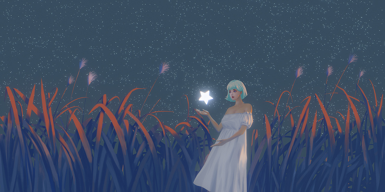 坠入大地的星星