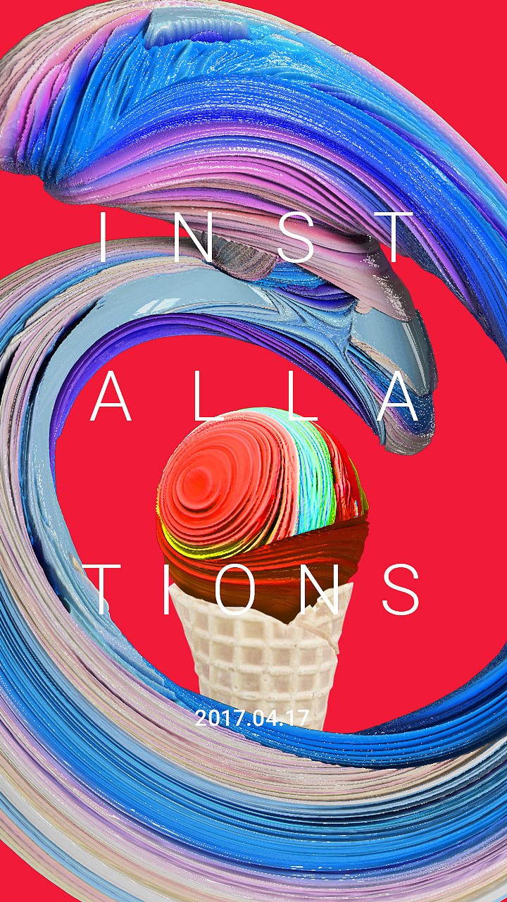 学习了C4D好像打开了新世界（图ZODYzNTQ4MDA=） - 海报 - 站酷设计师人间大泡泡原创素材 - 站酷ZCOOL