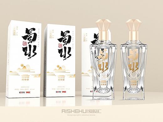 爱设汇出品\蜀水酒包装设计