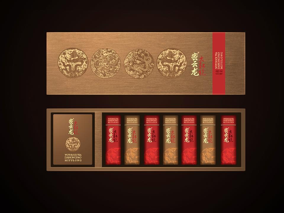 大红袍礼盒包装方向稿提案（图ZMjIzNTQ4NjQ=） - 包装 - 站酷设计师50382422原创素材 - 站酷ZCOOL