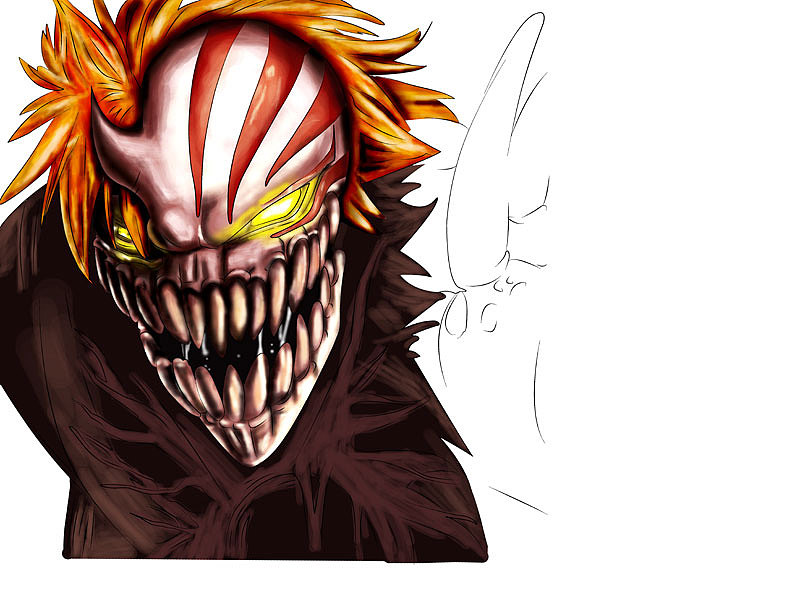 乱涂乱画-鼠绘黑崎一护