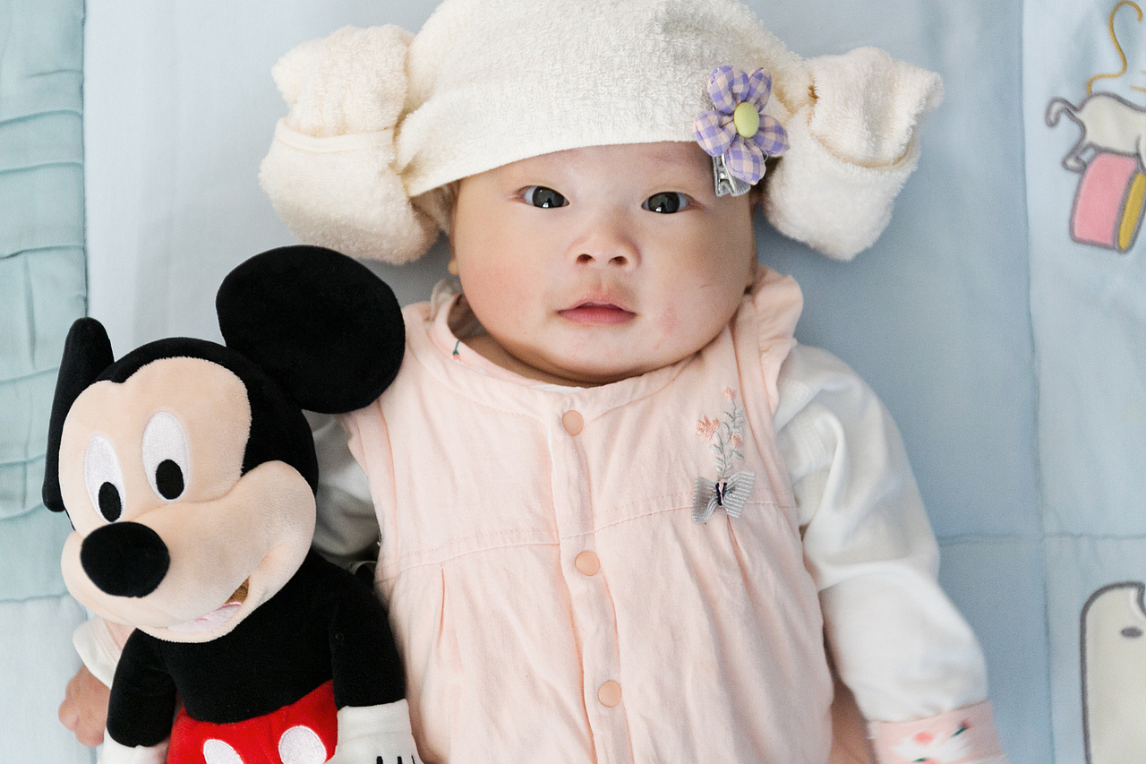 恬恬的百日照「深圳儿童写真」